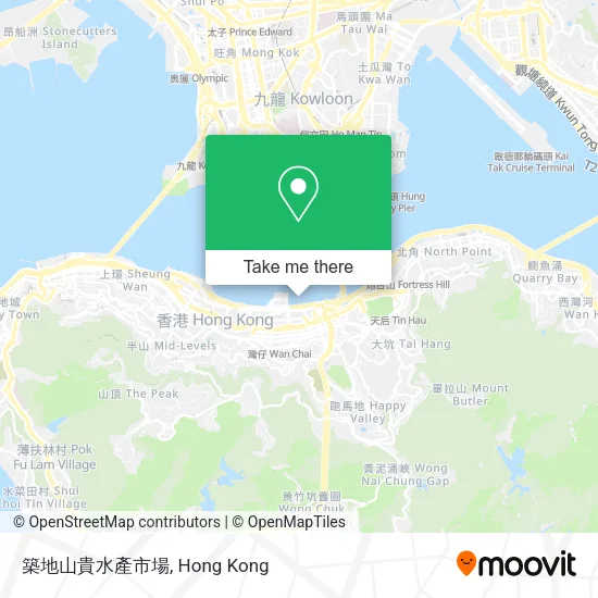 築地山貴水產市場 map