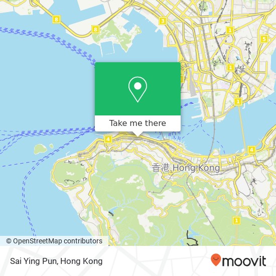 Sai Ying Pun map