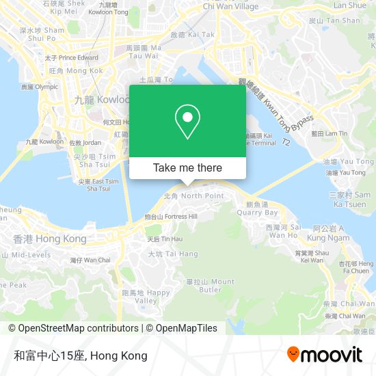 和富中心15座 map