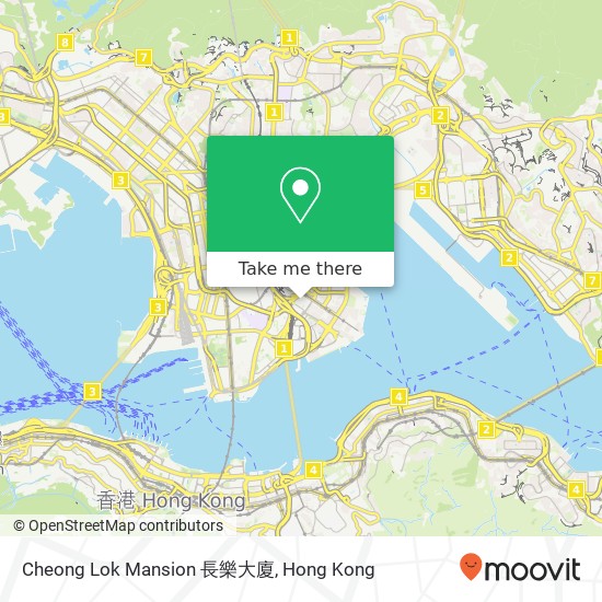 Cheong Lok Mansion 長樂大廈 map