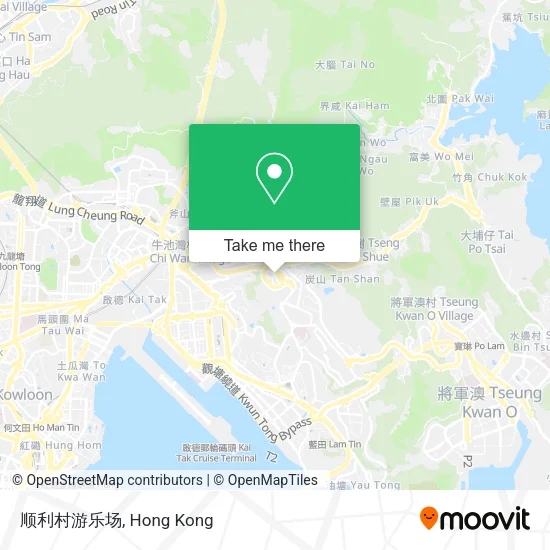 顺利村游乐场 map