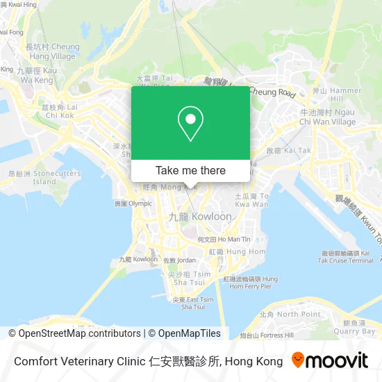 Comfort Veterinary Clinic 仁安獸醫診所地圖