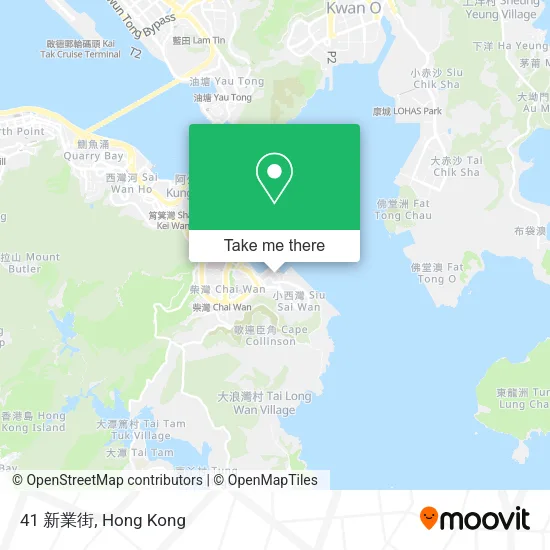 41 新業街 map