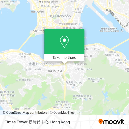 Times Tower 新時代中心地圖