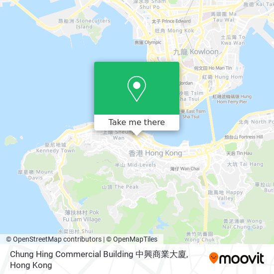 Chung Hing Commercial Building 中興商業大廈 map