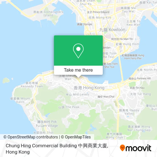 Chung Hing Commercial Building 中興商業大廈地圖