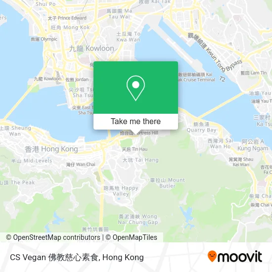 CS Vegan 佛教慈心素食 map