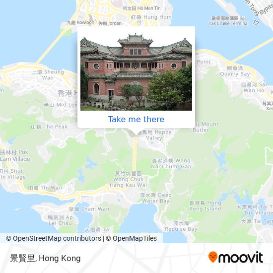 景賢里地圖