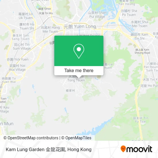 Kam Lung Garden 金龍花園 map
