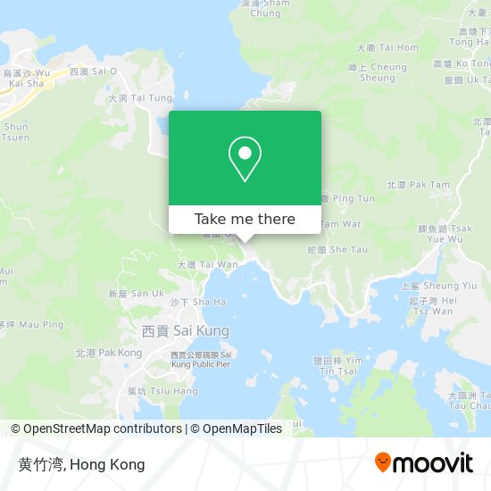 黄竹湾 map