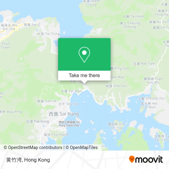 黄竹湾地圖