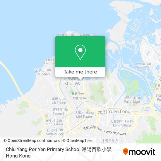 Chiu Yang Por Yen Primary School 潮陽百欣小學地圖