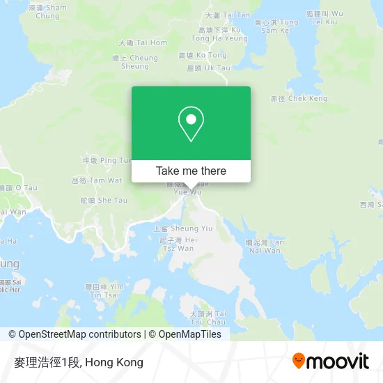 麥理浩徑1段地圖