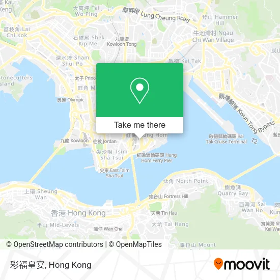 彩福皇宴地圖