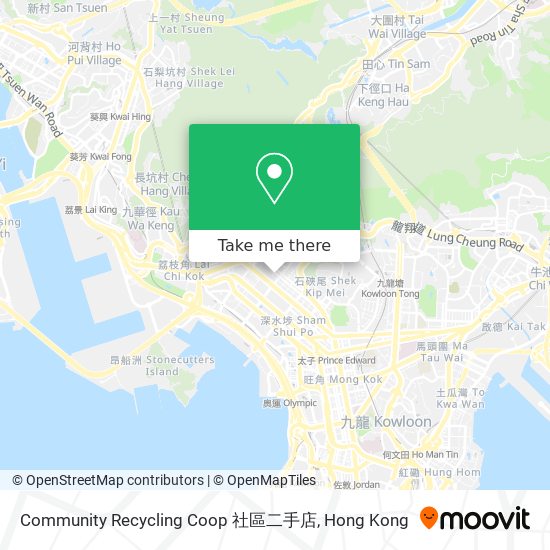 Community Recycling Coop 社區二手店 map