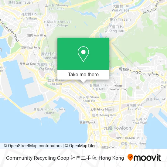 Community Recycling Coop 社區二手店 map