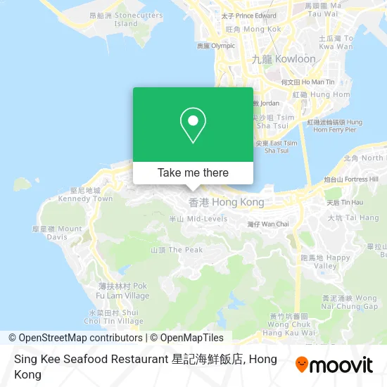 Sing Kee Seafood Restaurant 星記海鮮飯店地圖