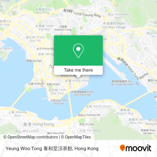 Yeung Woo Tong 養和堂涼茶館地圖