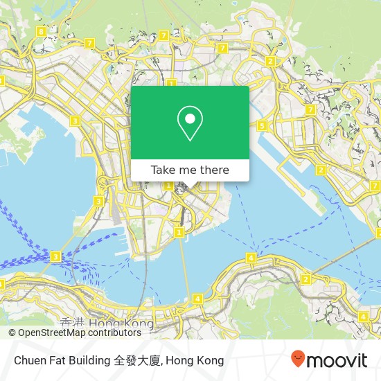 Chuen Fat Building 全發大廈 map