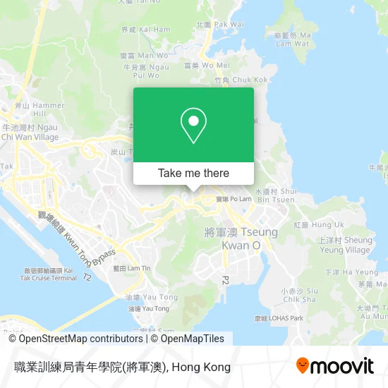 職業訓練局青年學院(將軍澳) map