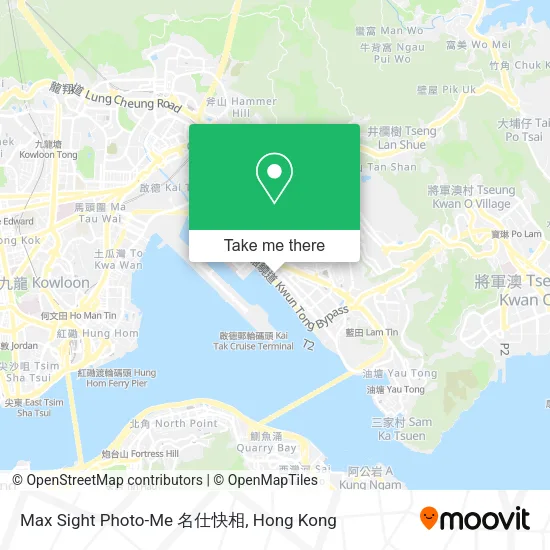 Max Sight Photo-Me 名仕快相地圖