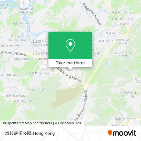 粉岭康乐公园 map