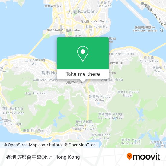 香港防癆會中醫診所 map