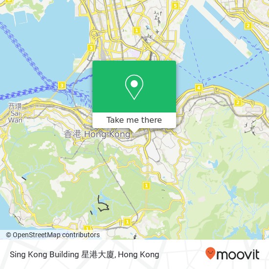 Sing Kong Building 星港大廈 map