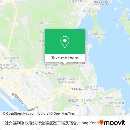 社會福利署永隆銀行金禧庇護工場及宿舍 map