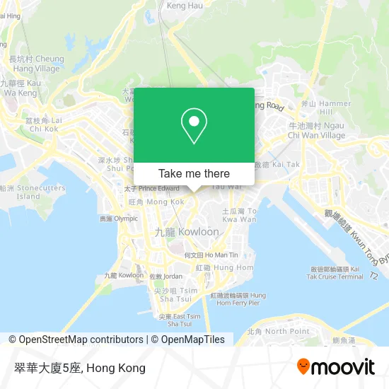 翠華大廈5座地圖
