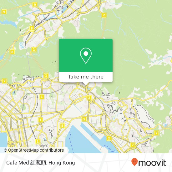 Cafe Med 紅蔥頭 map