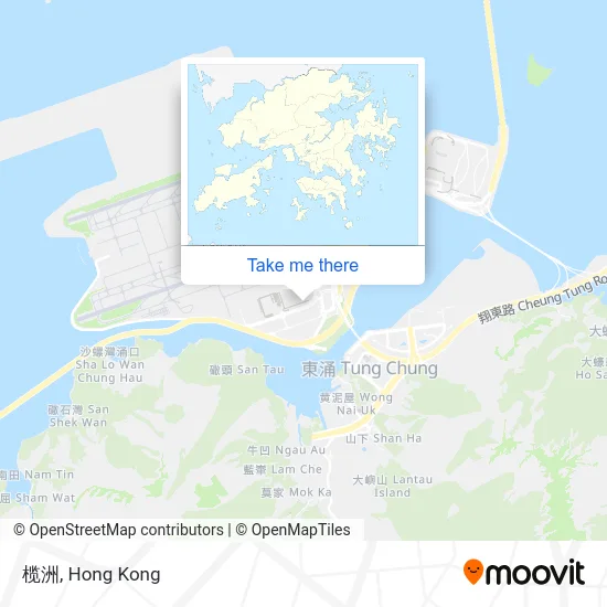 榄洲 map