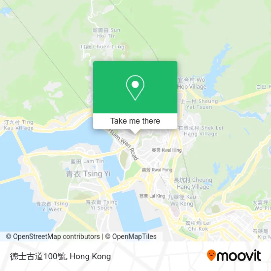 德士古道100號 map