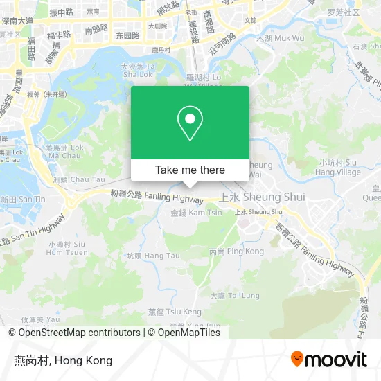 燕岗村 map