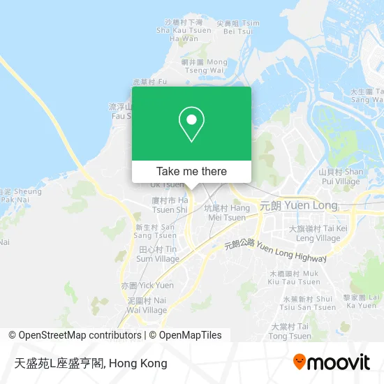 天盛苑L座盛亨閣 map