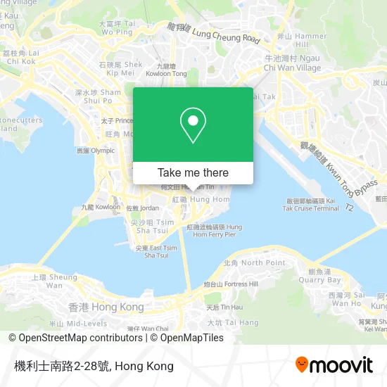 機利士南路2-28號 map
