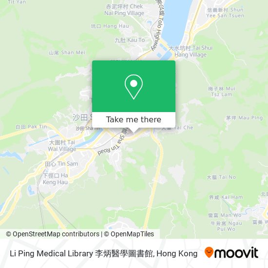 Li Ping Medical Library 李炳醫學圖書館 map
