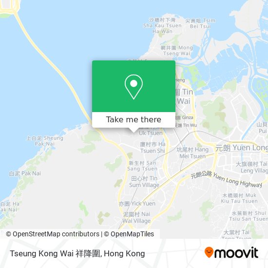 Tseung Kong Wai 祥降圍 map