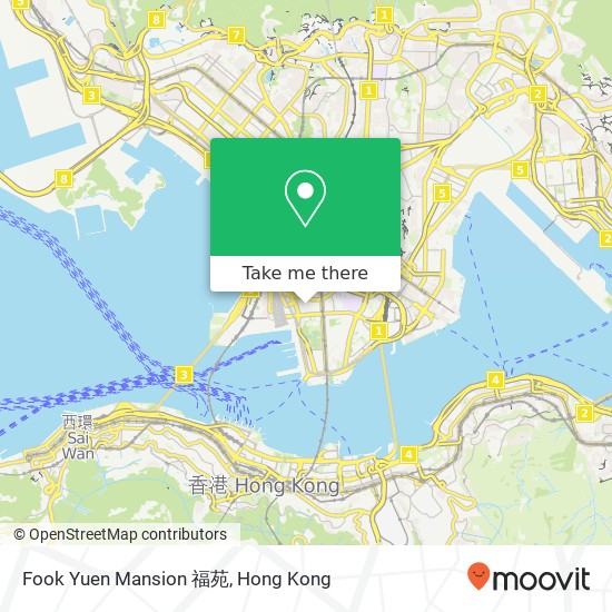 Fook Yuen Mansion 福苑地圖