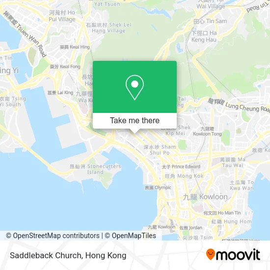 Saddleback Church map