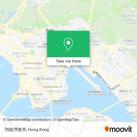 翔龍灣會所地圖