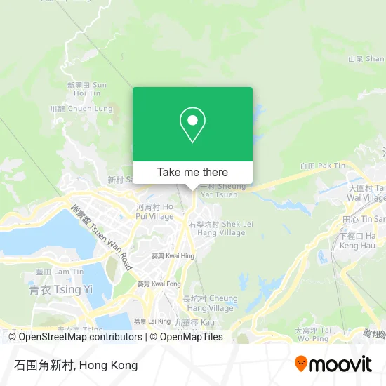 石围角新村地圖