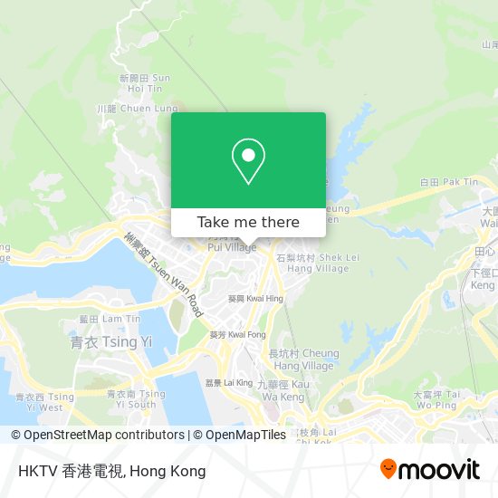 HKTV 香港電視地圖