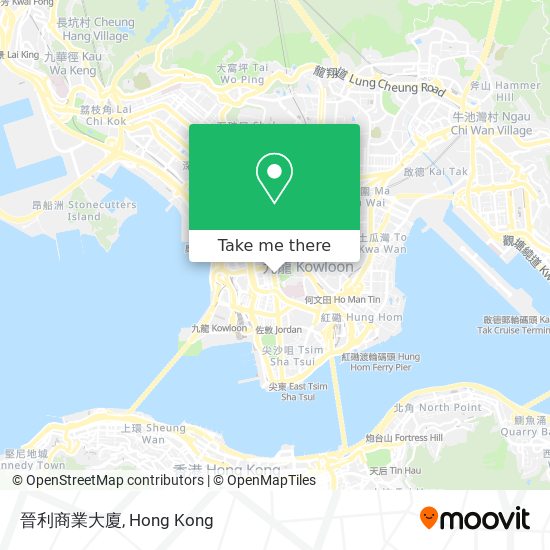 晉利商業大廈地圖