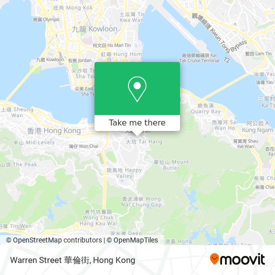 Warren Street 華倫街地圖