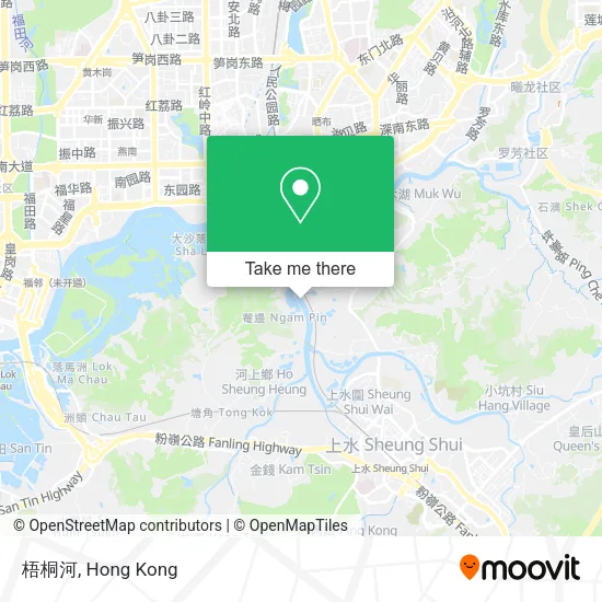 梧桐河地圖