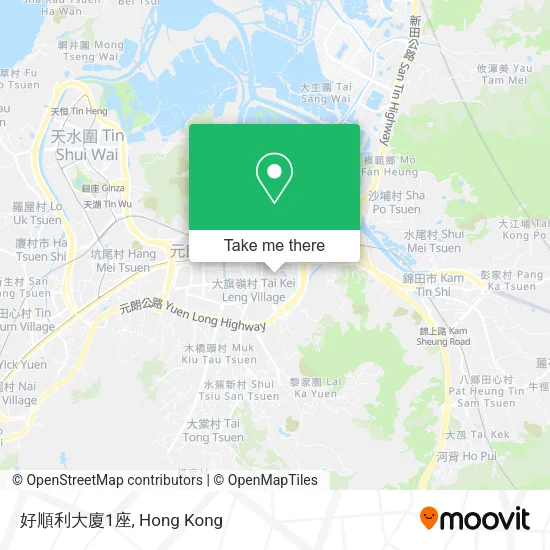 好順利大廈1座 map