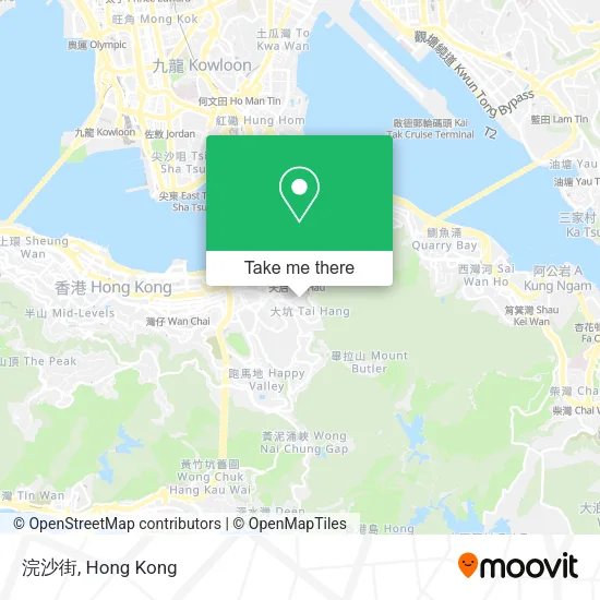 浣沙街 map