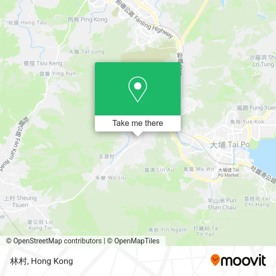 林村 map