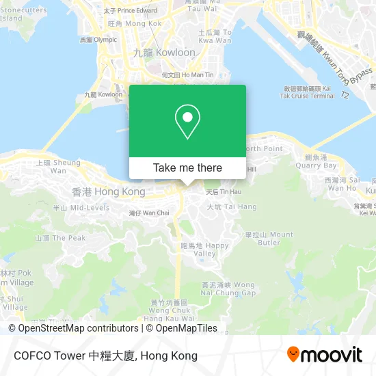 COFCO Tower 中糧大廈地圖